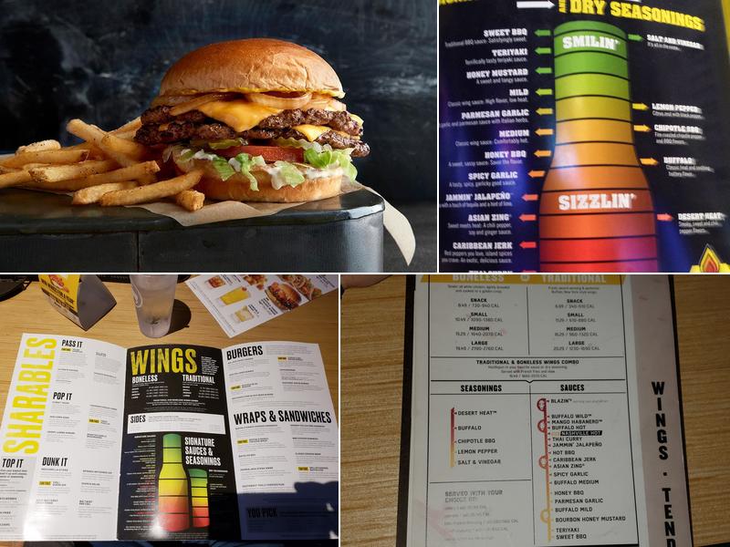 Buffalo Wild Wings Menu