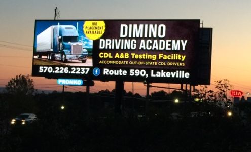 DIMINO DRIVING ACADEMY 719 Purdytown Turnpike, Lakeville Pennsylvania 18438