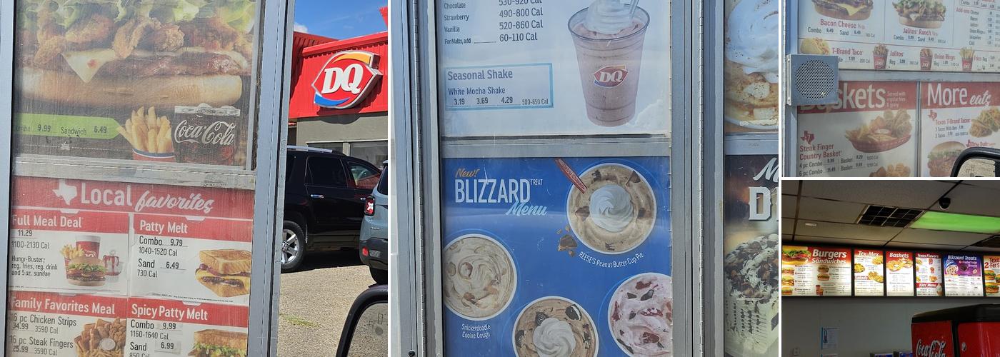 Dairy Queen Menu