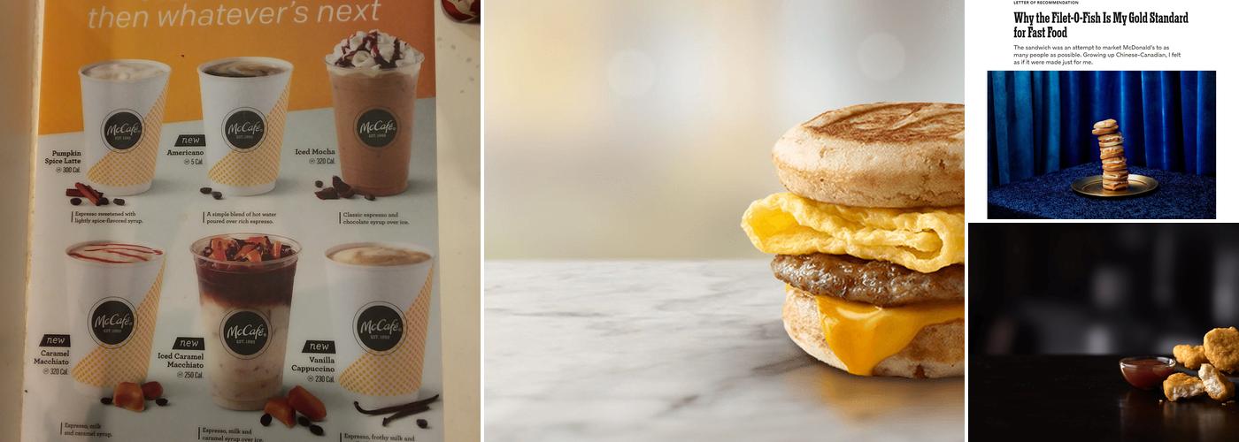 McDonald's Menu