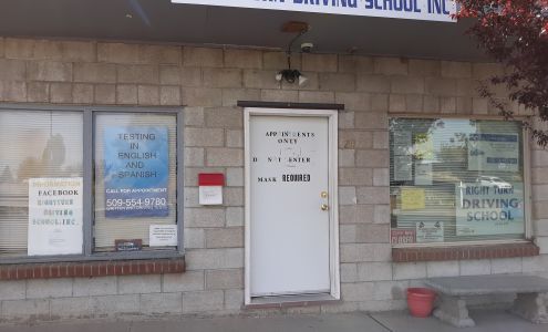 Right Turn Driving School Inc 211 S Columbia Ave, Connell Washington 99326