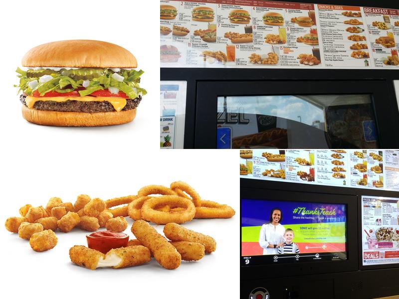 Sonic Drive-In Menu