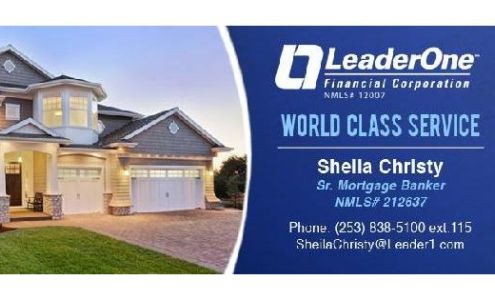 Sheila Christy - LeaderOne Financial Corporation