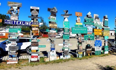 Sign Post Forest Watson Lake