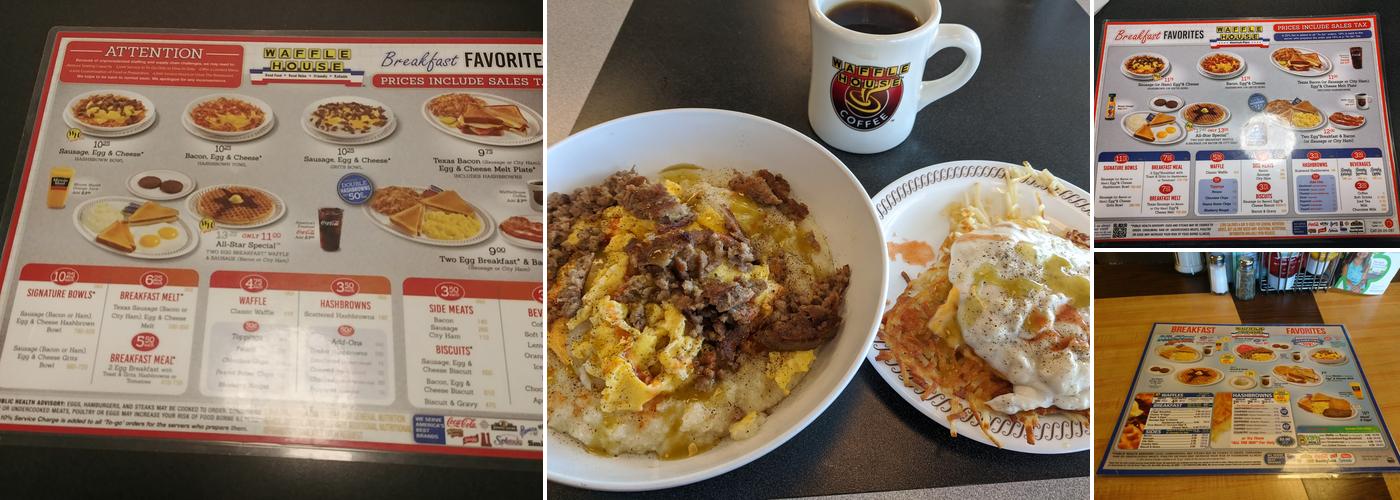 Waffle House Menu