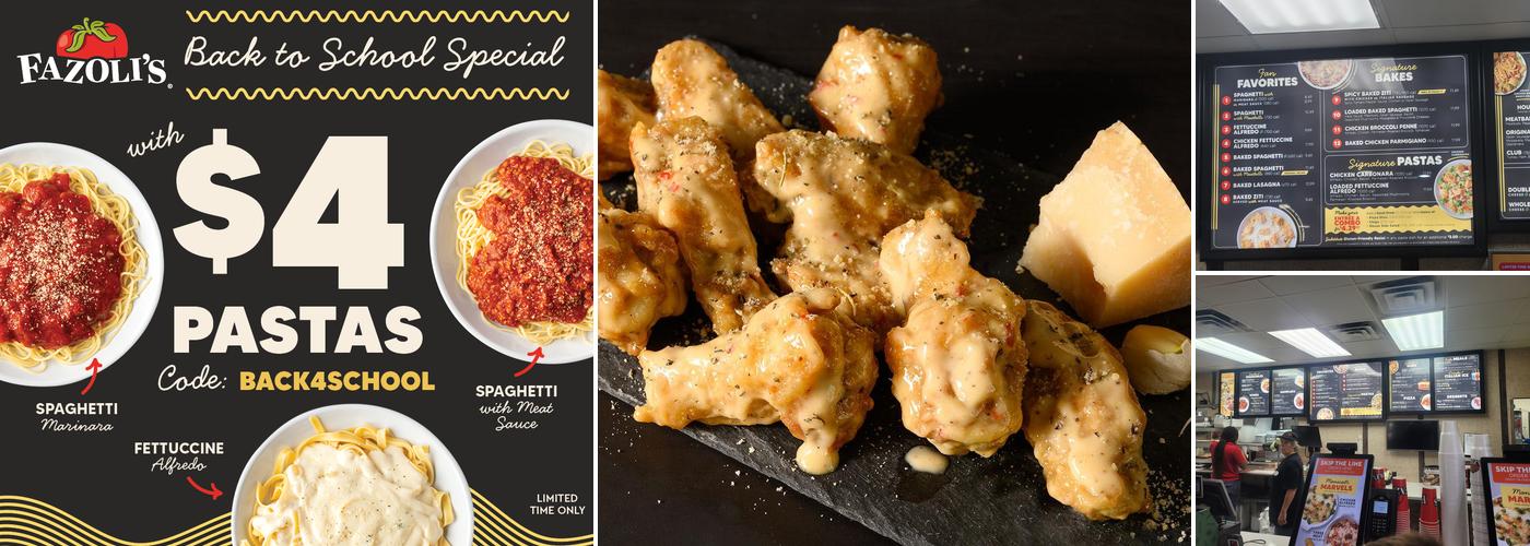 Fazoli's Menu