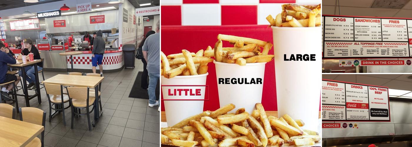 Five Guys Menu