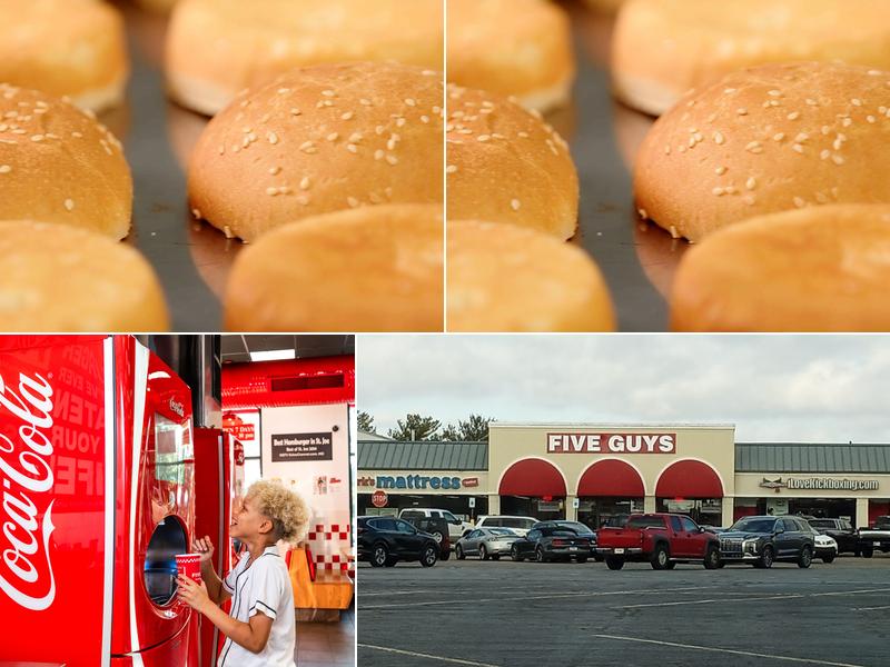 Five Guys 5402 E Indiana St Unit 3A, Evansville