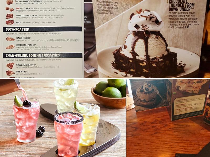 Outback Steakhouse Menu