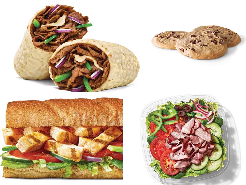 Subway Menu