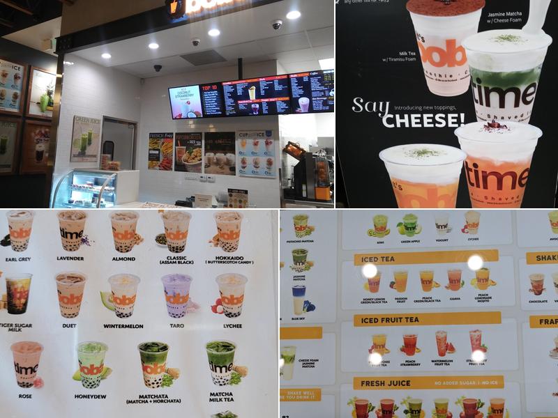 It’s Boba Time Menu