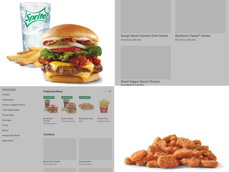 Wendy's Menu