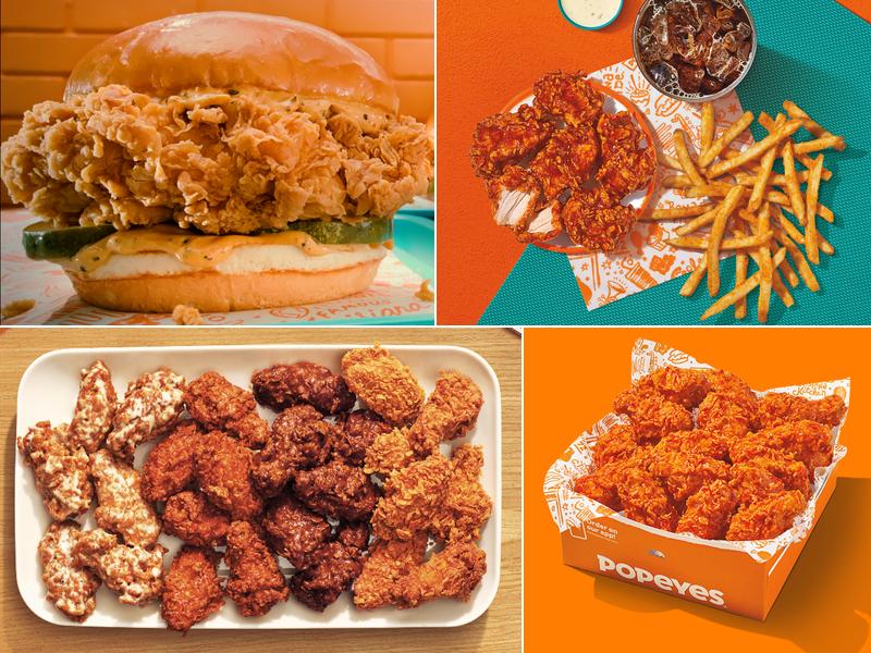Popeyes Louisiana Kitchen Menu