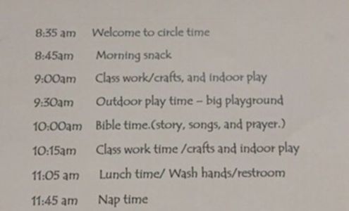 Kidzone Christian Preschool