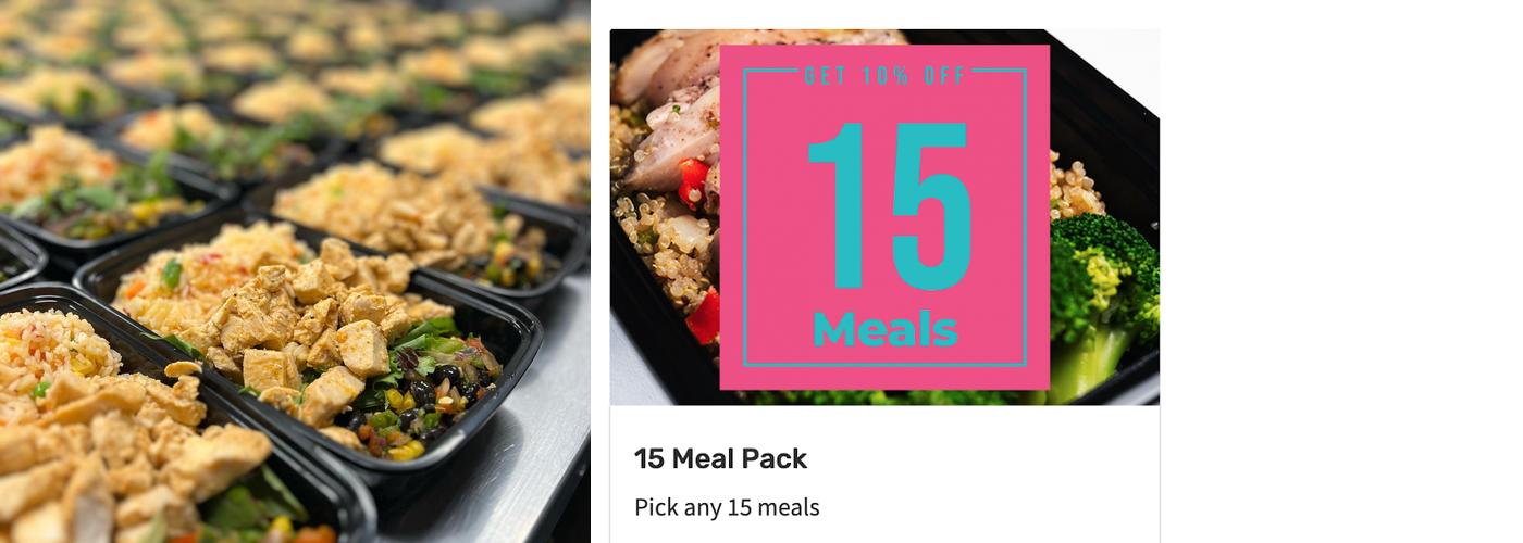 PrepEaze Meal Prep Menu