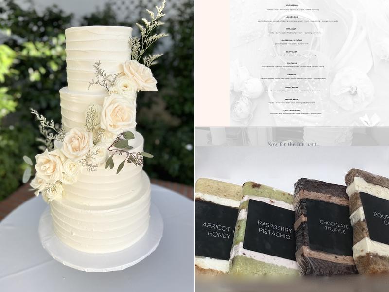 Violet Cake Co. Menu