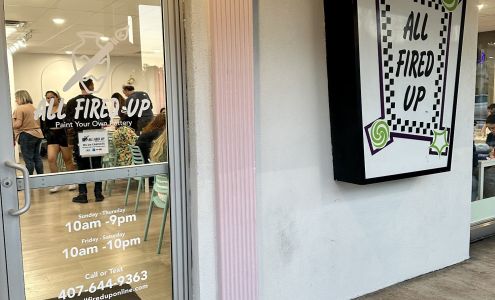 All Fired Up (Winter Park) Pottery Painting in Orlando, FL