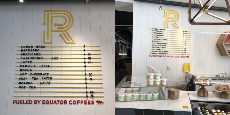 Radiator coffee salon Menu