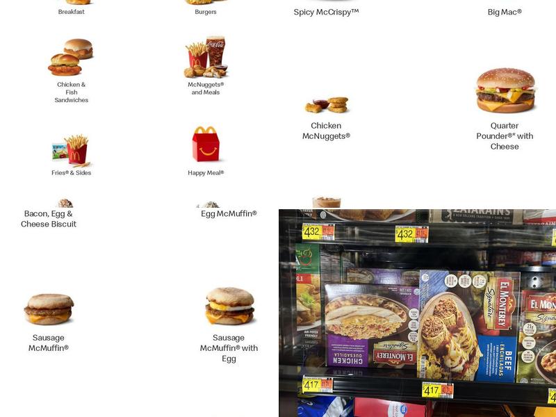 McDonald's Menu