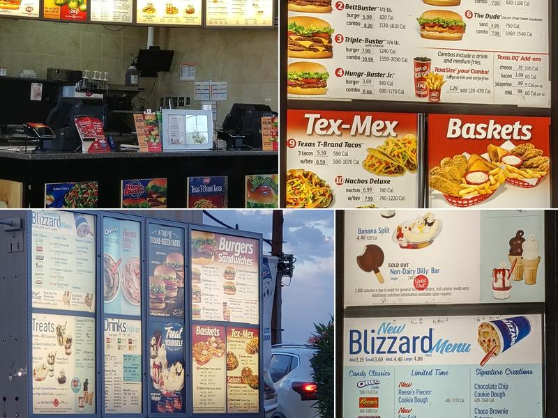 Dairy Queen Menu