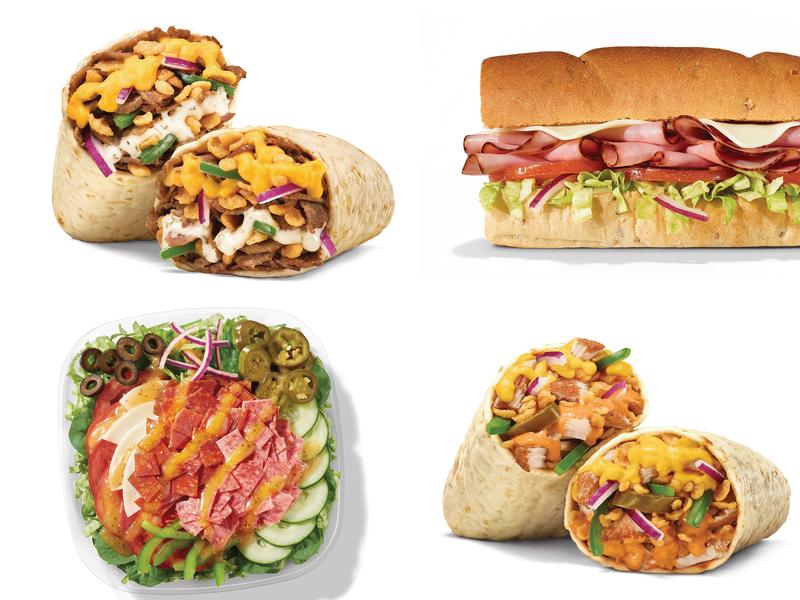 Subway Menu