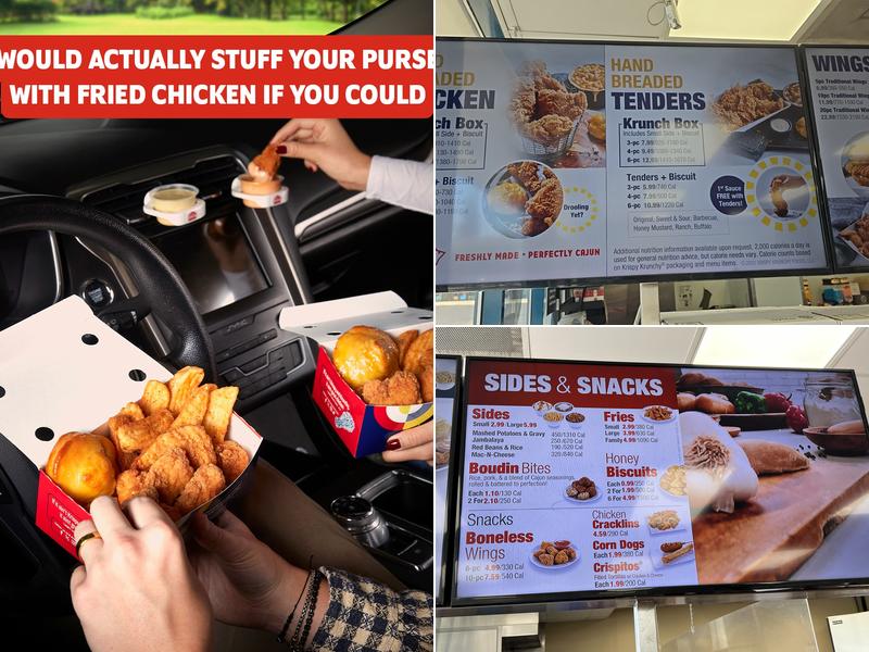 Krispy Krunchy Chicken Menu