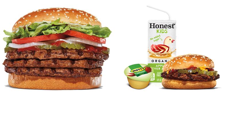 Burger King Menu