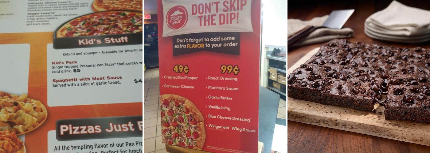Pizza Hut Menu