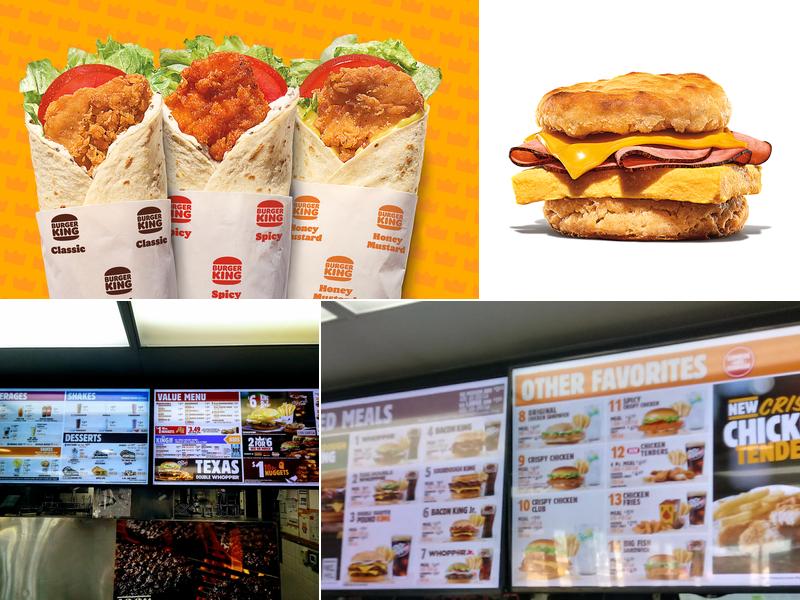 Burger King Menu