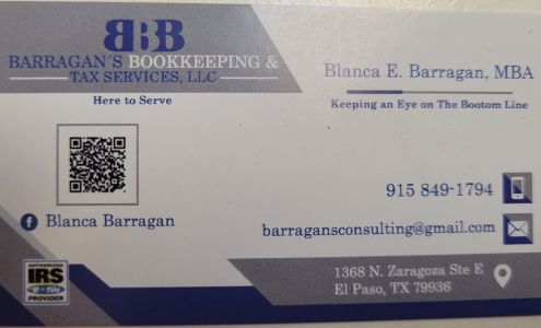 Barragans Consulting Bookkeeping & Tax Services, LLC