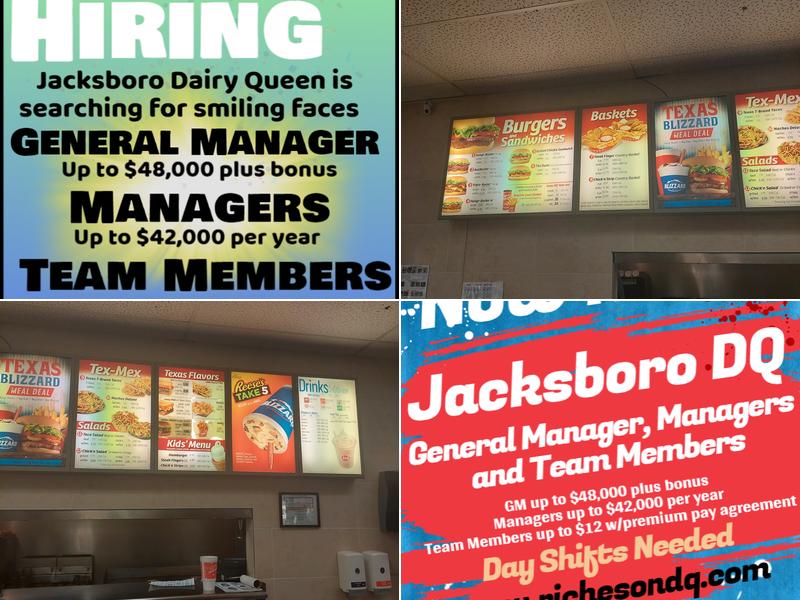 Dairy Queen Menu