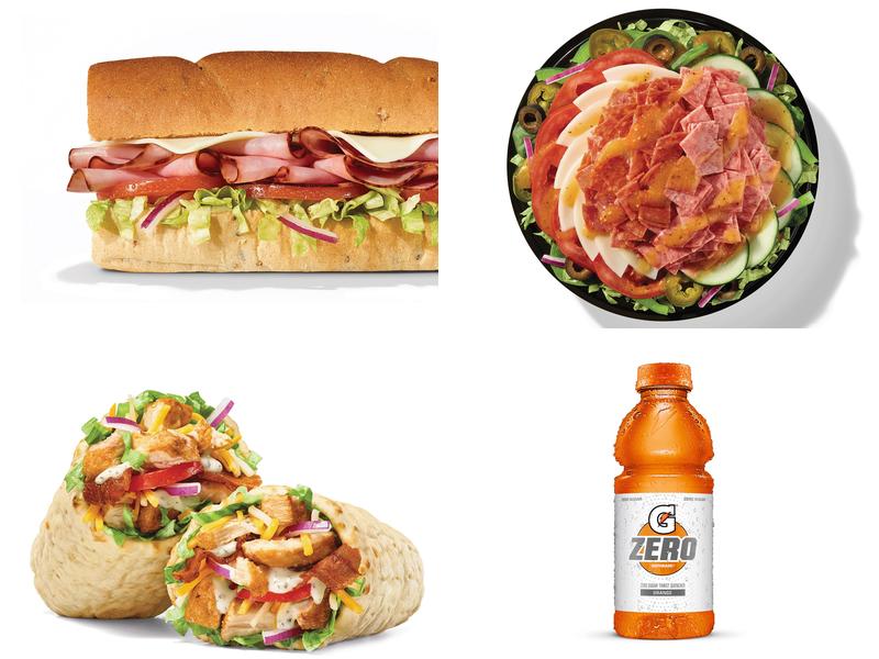 Subway Menu
