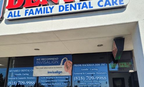 All Family Dental Care 8864 Corbin Ave, Northridge California 91324