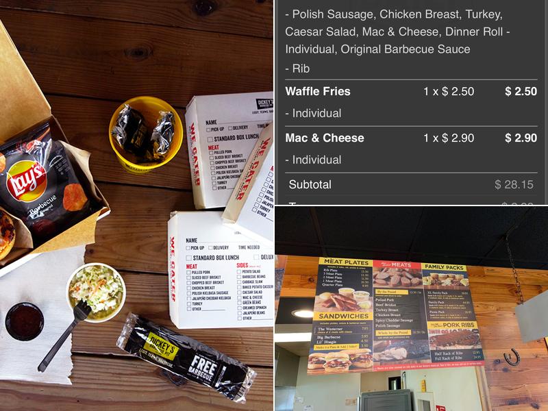 Dickey's Barbecue Pit Menu
