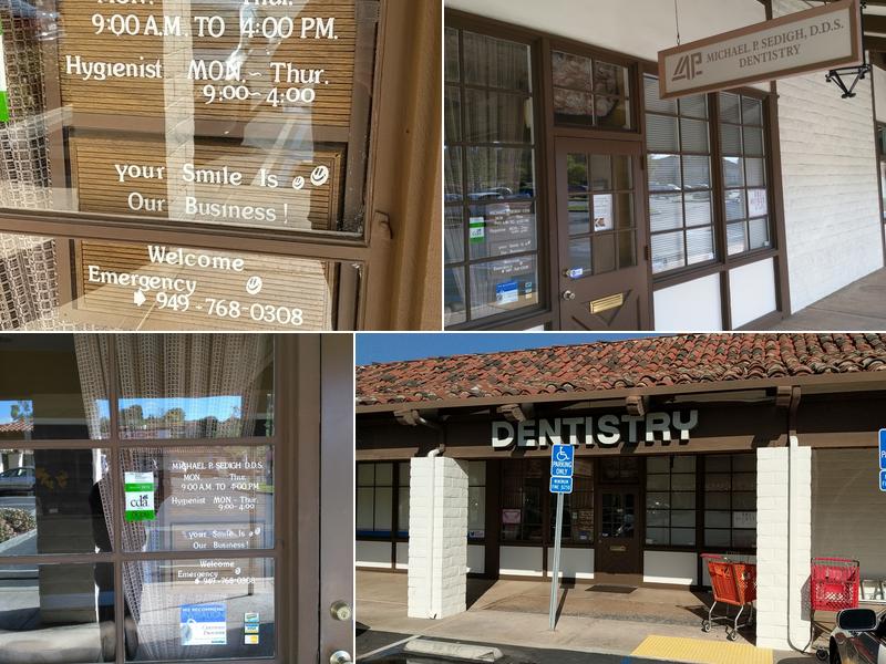 Michael P. Sedigh, D.D.S. Dentistry