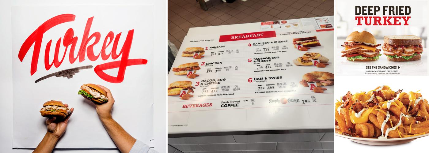 Arby's Menu