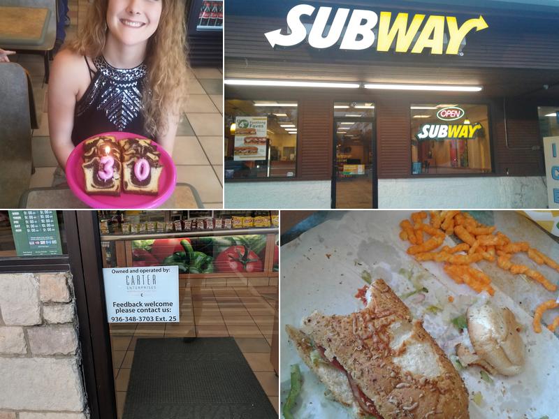 Subway 900 US-287 BUS, Grapeland