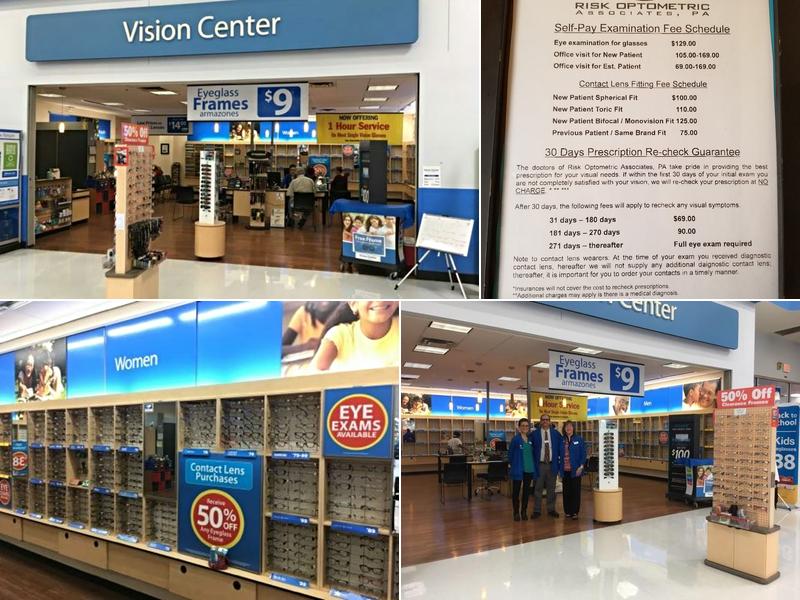 Vision Center inside Walmart