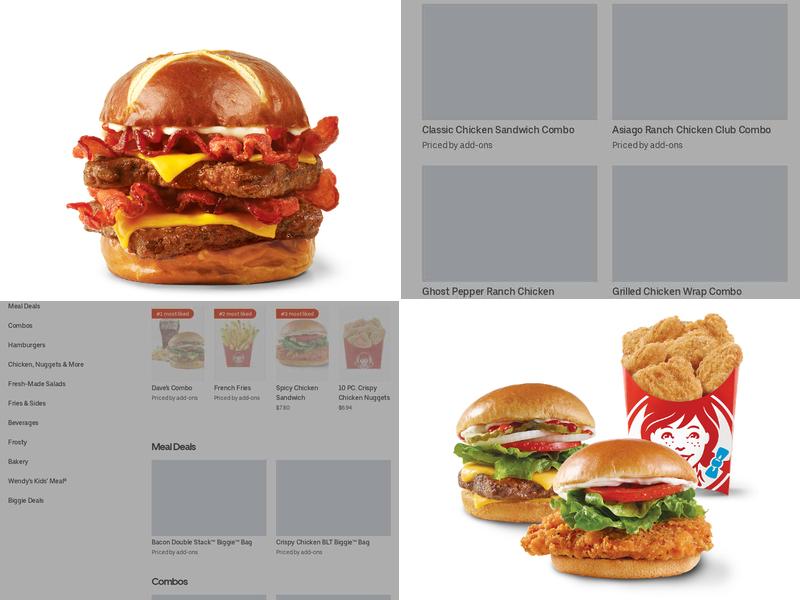 Wendy's Menu