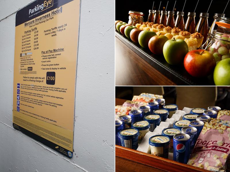 Mercure Inverness Hotel Menu