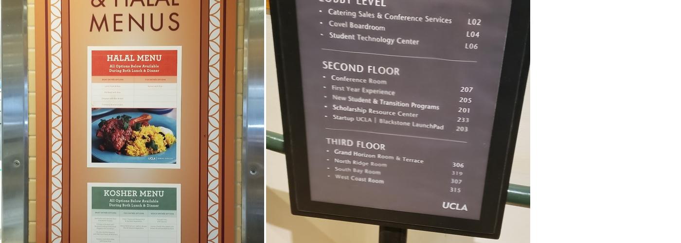 Covel Commons Menu