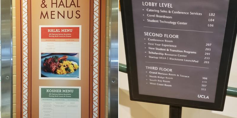 Covel Commons Menu