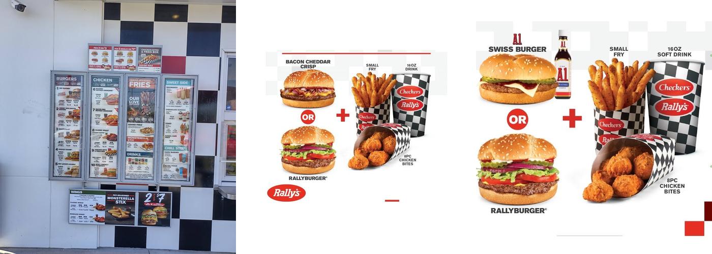 Checkers Menu