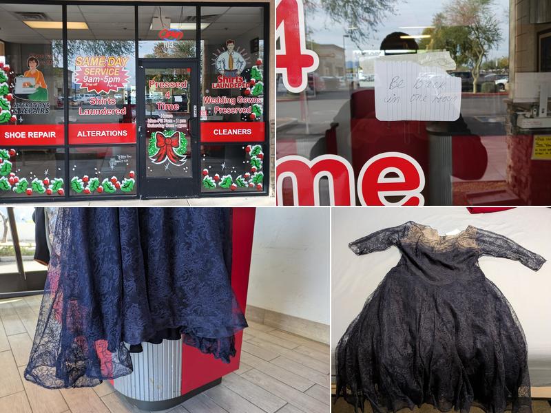 Pressed For Time Cleaners