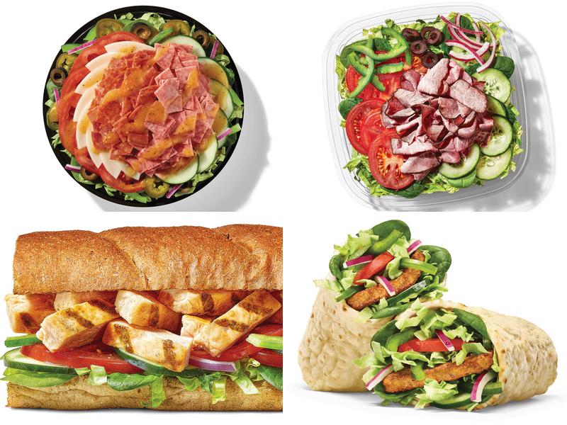 Subway Menu