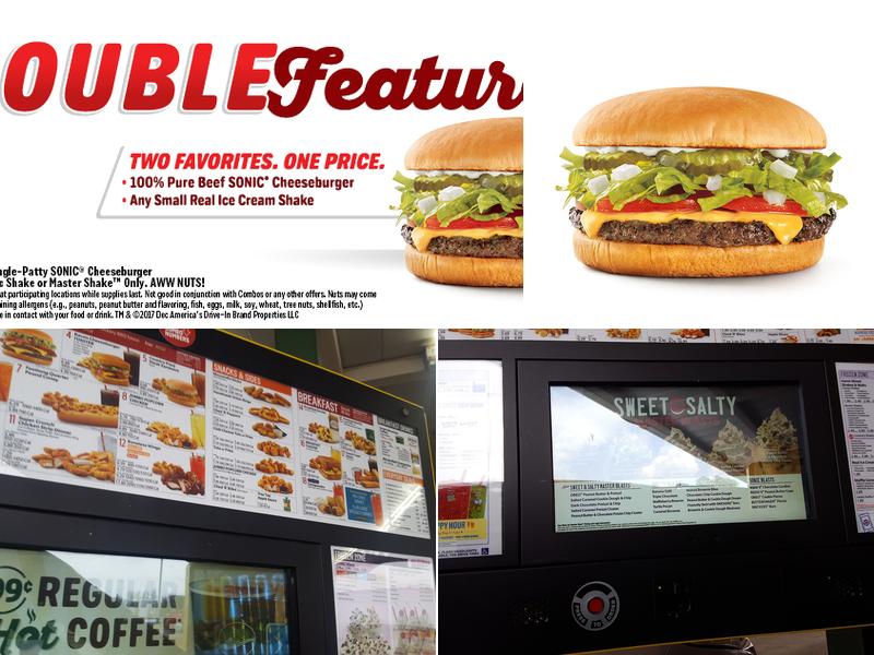 Sonic Drive-In Menu
