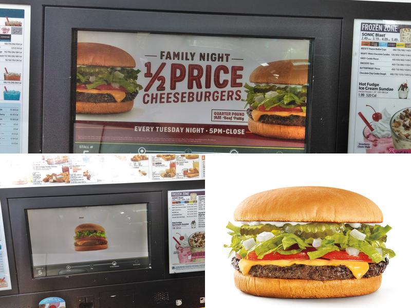 Sonic Drive-In Menu