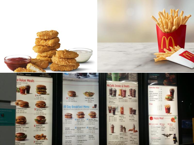 McDonald's Menu