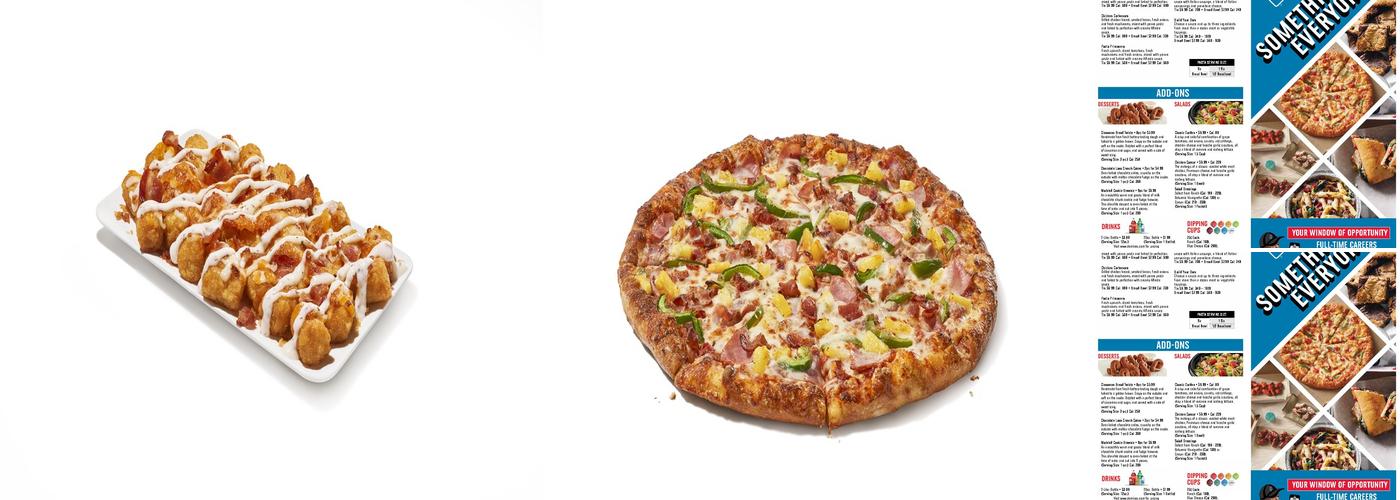 Domino's Pizza Menu
