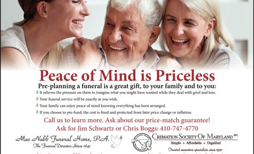 Cremation Society of Maryland, Inc.